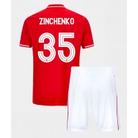 Stroje piłkarskie Nottingham Forest Oleksandr Zinchenko #35 Koszulka Podstawowej dla dzieci 2025-26 Krótki Rękaw (+ szorty)